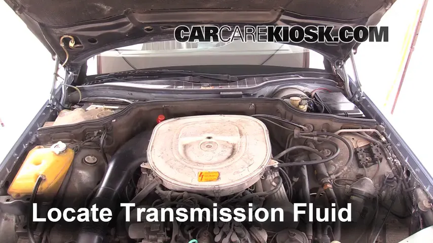 1981 Mercedes-Benz 380SEL 3.8L V8 Sedan (4 Door) Transmission Fluid